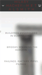 Mobile Screenshot of hilaryhachey.com