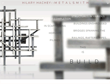 Tablet Screenshot of hilaryhachey.com